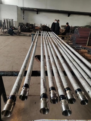 tubulação interna reversa da tubulação de broca da circulação de 102mm com resistência de desgaste alta