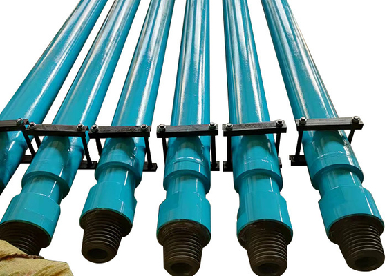 Tubo de perfuração de poço de água de cor azul R780 GRAU Diâmetro 219 mm Dth 30 pés