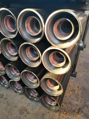 Tubulação de broca alta 114mm da parede do dobro da circulação do reverso da durabilidade OD