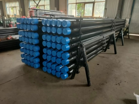 R780 Tubos de perfuração de parede dupla de aço comprimento 3m/4,5m/6m articulação de ferramenta Od 114,3mm