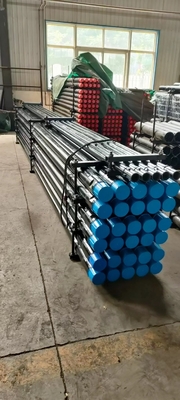 Tubo de perfuração de parede dupla E75 preto / azul 3m / 4,5m / 6m comprimento