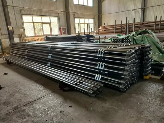 Eficiência máxima 20ft poço de água perfurador R780 aço grau 89mm