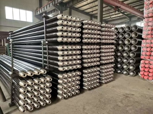 2 7/8 polegadas Rod de perfuração de poços de aço carbono 3m para escavação de poços