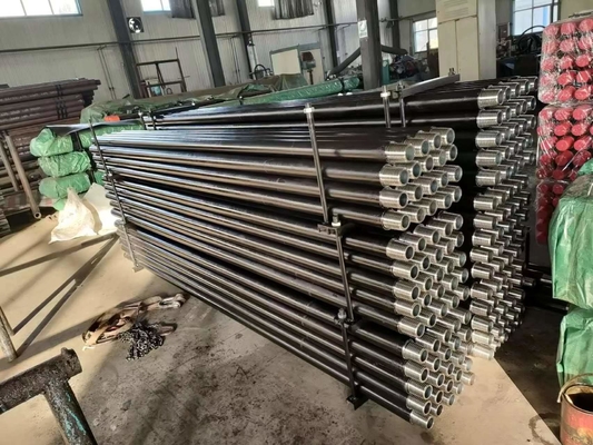 2 7/8 polegadas Rod de perfuração de poços de aço carbono 3m para escavação de poços