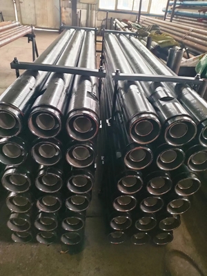 185 kg/pc Tubo de perfuração de parede dupla de aço carbono preto-azul para aplicações de rosca padrão API