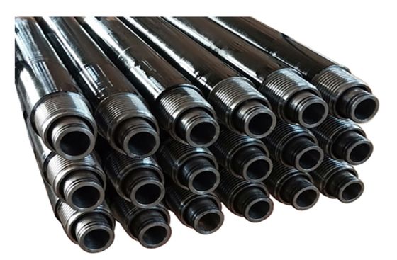 Tubo de perfuração de parede dupla de circulação reversa de elevação aérea com grau de aço S135 e especificação de 42-140 mm para mina de carvão