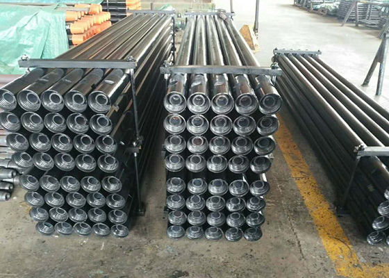 Diâmetro exterior dobro da tubulação de broca 73mm da parede do preto do tamanho DP219/150