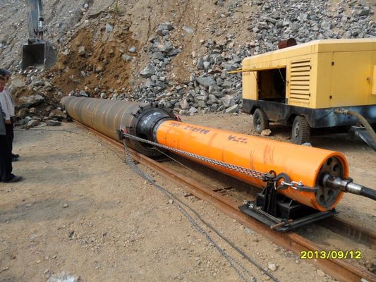 ferramentas de forçamento da tubulação 2600kN pneumática, Rammer da tubulação do Hammerhead do diâmetro de 159mm